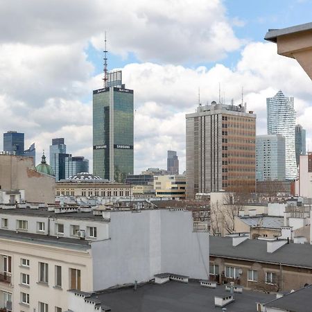 Top Floor View Apartment Marszalkowska By Noclegi Renters Varsóvia Exterior foto
