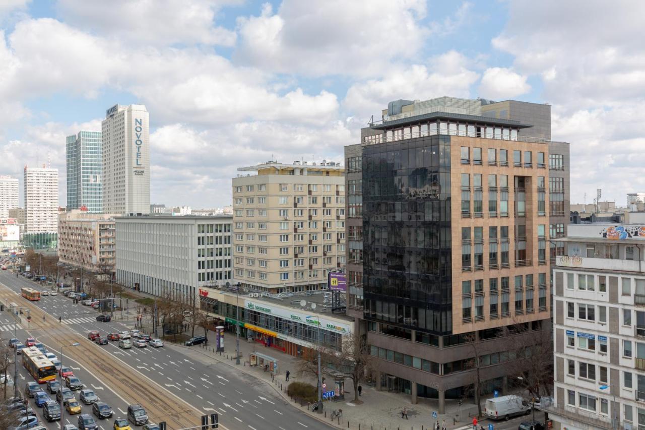 Top Floor View Apartment Marszalkowska By Noclegi Renters Varsóvia Exterior foto